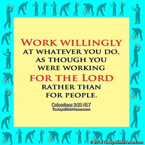 Working for the Lord