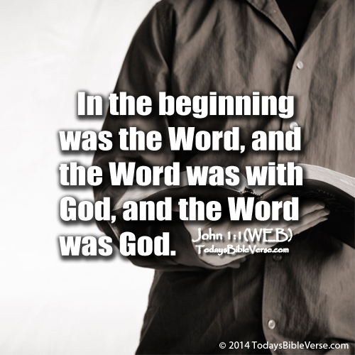 In the Beginning was the Word