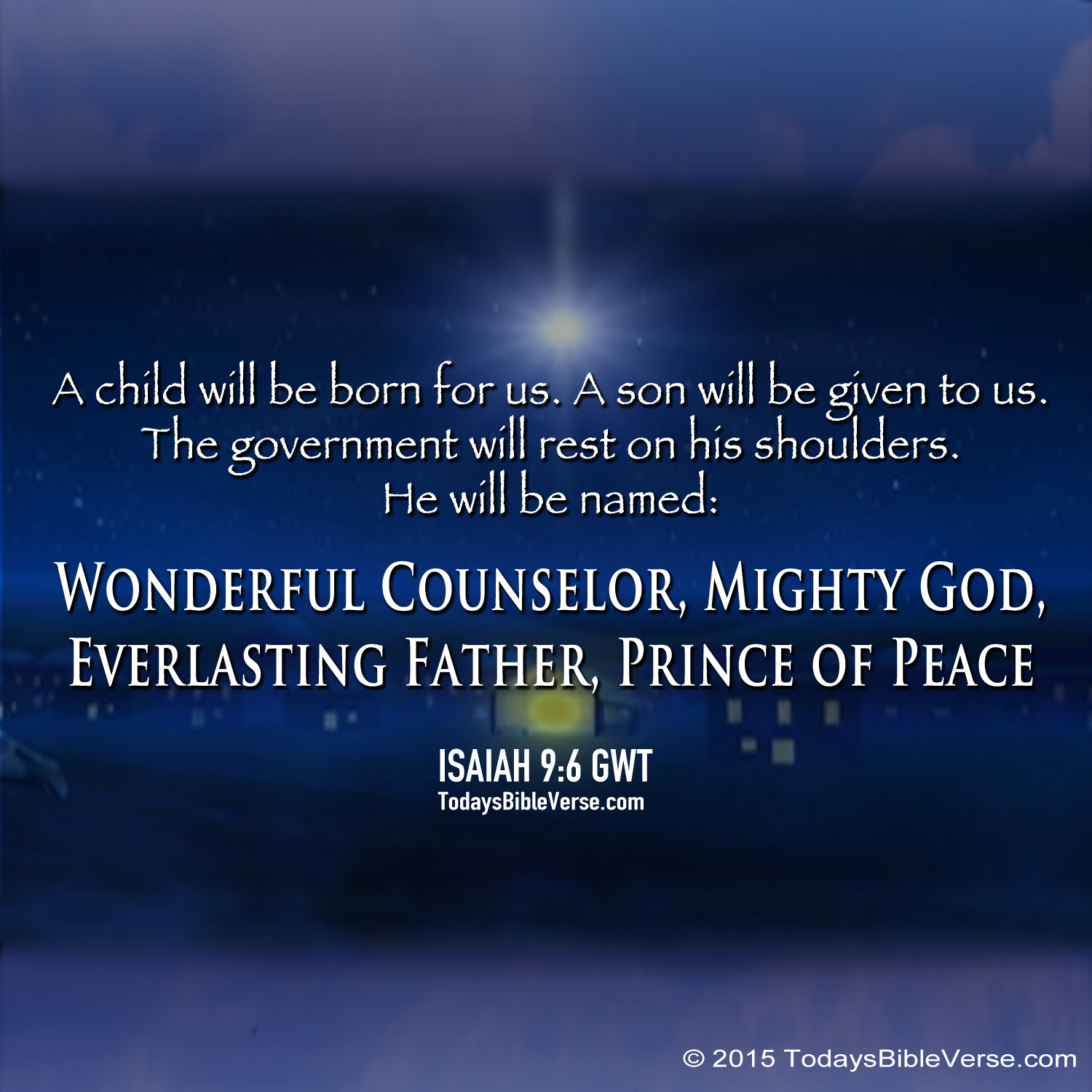 For Unto Us A Child Is Born